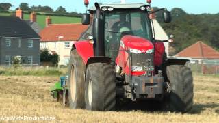 New Massey Ferguson 7620 Subsoiling 2012 [upl. by Novla466]