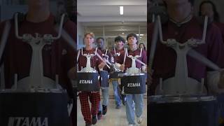 Lewisville vs the Cowboys peprally highlights drumline farmer cheer dance tugofwar spirit [upl. by Doowrehs]