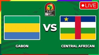 🔴live Gabon vs Central Africa Republic  Africa Cup of Nations Qualifiers [upl. by Ahsoyem]