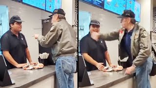 Entitled ManChild SLAPS Taco Bell Manager [upl. by Rebhun395]