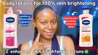 The only Vaseline lotion that works for sunburn amp gives enhanced skin glow Vaseline healthy bright [upl. by Eramal]