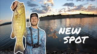 Fishing a NEW Spot at Lake Pueblo State Park BIG BASS [upl. by Hiro]