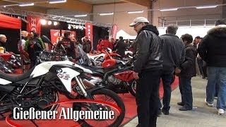 Motorradmesse in den Hessenhallen [upl. by Alehc]