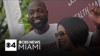 Dwayne Wade In Miami for Overtown food festival and special honor at the Kaseya Center [upl. by Reisinger]