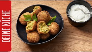 Falafel selber machen  So einfach geht’s  REWE Deine Küche [upl. by Karry]