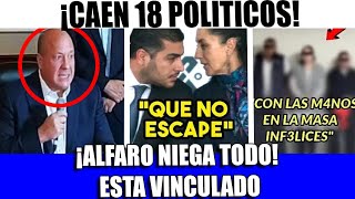 VIERNESAZO CON CLAUDIA NADI SE METE ¡HARFUCH SE LA COBRA AL PELON CAEN 18 POLITICOS POR NARC0S [upl. by Cyrilla177]