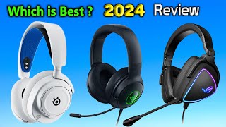 The Best Gaming Headset 2024  Top 6 Best Headset for Gaming  Additional Features [upl. by Brenan]