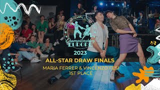 1st Place Maria Ferrer amp Vincenzo Fesi  AllStar Draw Finals  ILHC EUROPE 2023 [upl. by Adyahs]