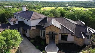 Diamante Luxury Homes San Antonio Hidden Custom Home in Prestigious Anaqua Springs Ranch [upl. by Elbys443]