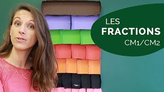 APPRENTISSAGE DES FRACTIONS EN CLASSE DE CM1CM2 VLOG 29 [upl. by Bernetta]