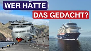 KanarenKreuzfahrten im PreisCheck AIDA vs Mein Schiff Frühjahr 2021 [upl. by Fabien381]