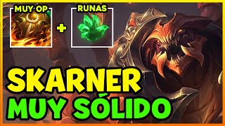 🔥 SIGUE OP COMO JUGAR SKARNER JUNGLA S14 GUÍA ESPAÑOL  TEMPORADA 14 LOL 2024 [upl. by Oihsoy78]