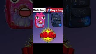 🎒👦👧 Boy Bag vs Girl Bag [upl. by Elohcim]