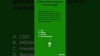 Differentiële Diagnose Farmacologie 1 anatomy science farmacologie medicijnen [upl. by Annekahs]