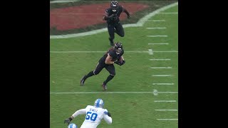 Dennis Gardeck intercepts the Jared Goff pass vs Detroit Lions [upl. by Aloel408]