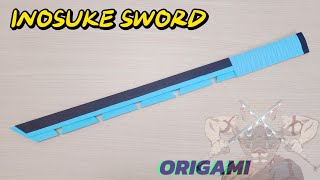 MAKE YOUR OWN EPIC INOSUKE SWORD IN 2024 [upl. by Blanca421]