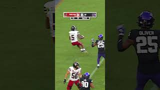 TCU Win Ends on Interesting Play 🤣 collegefootball cfb tcu [upl. by Sefton]