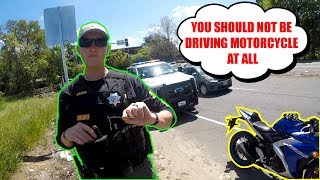 DONT YELL AT COPS  POLICE vs MOTO  Episode 62 [upl. by Krystin]