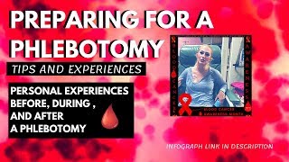 Preparing For phlebotomy Tips amp Experiences MPNs Polycythemia Vera  infograph link in description [upl. by Stutman]