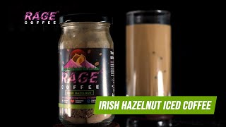 How To Make Irish Hazelnut Flavoured Iced Coffee At Home  Quick and Easy Recipes  Rage Coffee [upl. by Rodablas]