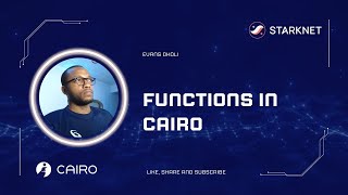 Functions in cairo language [upl. by Zeuqirdor]