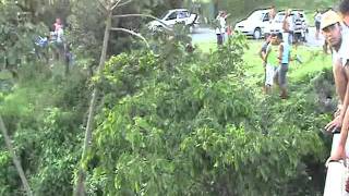 Grave Acidente  Carro cai da ponte em Nazaré das Farinhas [upl. by Ennayt911]