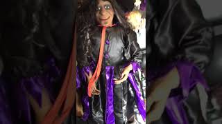 Pan Asian Creations Life Size dancing witch 2003 [upl. by Hawley]