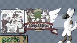 Un comic furry con muchas referencias a videojuegos savestate 1 [upl. by Anelrihs685]