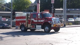 LAFD Engine 82C Responding [upl. by Searcy]