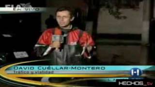 Reportero TV Azteca al agua [upl. by Latsryc]