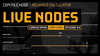 Live Nodes  Copi Cafe 94  Cornucopias [upl. by Seamus]