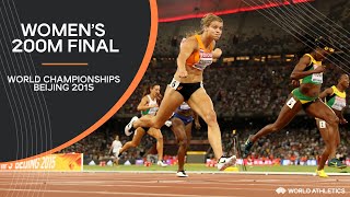 Womens 200m Final  World Athletics Championships Beijing 2015 [upl. by How738]