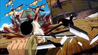 Zoro vs Mihawk AMV Memory Reboot  Song by Narvent and VØJ [upl. by Naujal748]