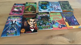 Goosebumps Book HaulCollection Update [upl. by Ynavoj415]