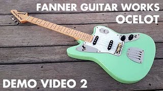 Fanner Guitar Works  Ocelot Electric Ukulele Demo 2 [upl. by Dulsea583]