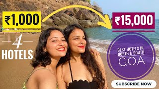 We stayed in 4 hotels in GOA  Budget to Luxury Resorts in North amp South Goa w Sisters vs Globe [upl. by Oinotna914]