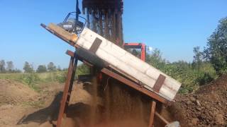 Home made Topsoil screener [upl. by Sleinad]