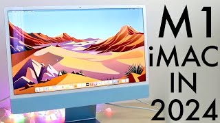 M1 iMac In 2024 Still Worth Buying Review [upl. by Hosfmann]