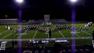 IVC Spiritts with IVC cheerleaders and band Fight Song 10212016 [upl. by Anyela994]