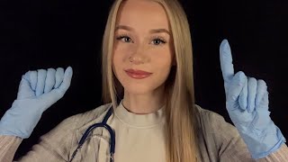 ASMR Inaudible Whispering Doctor Exam Roleplay 🩺 Personal Attention Flashlight Etc [upl. by Ty927]