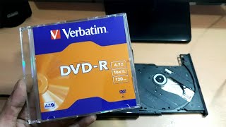 CDR  DVDR Blank Verbatim 47 GB 16x Slim Case [upl. by Modern]