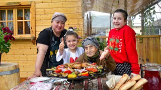 We brought together the best recipes  Village Food Azerbaijan [upl. by Reichel78]