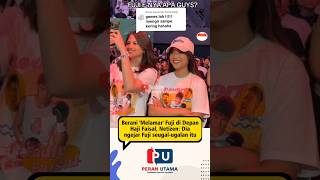 Aisar Berani Melamar Fuji Didepan Haji Faisal fuji beritaartis selebriti artis [upl. by Aleakam]