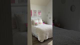 bedroom tour🩷 roomtour aesthetic pinkaesthetic homedecor bedroomdecor [upl. by Duston]