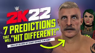 WWE 2K22 7 Predictions That Will quotHit Differentquot Superstars GM Mode amp More [upl. by Geehan188]