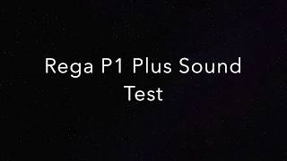 Rega P1 Plus Sound Test [upl. by Garrek]