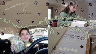 READING VLOG  reading my most anticipated release ever🥀 spoiler free [upl. by Noret2]