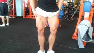 after leg workout  new transformation and check in description [upl. by Etselec]