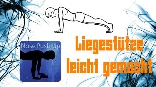 Liegestütze  erinnern und zählen beendet  Nose Push Up [upl. by Yevette]