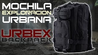 MOCHILA🎒para Exploración Urbana Urbex gear [upl. by Nostets416]